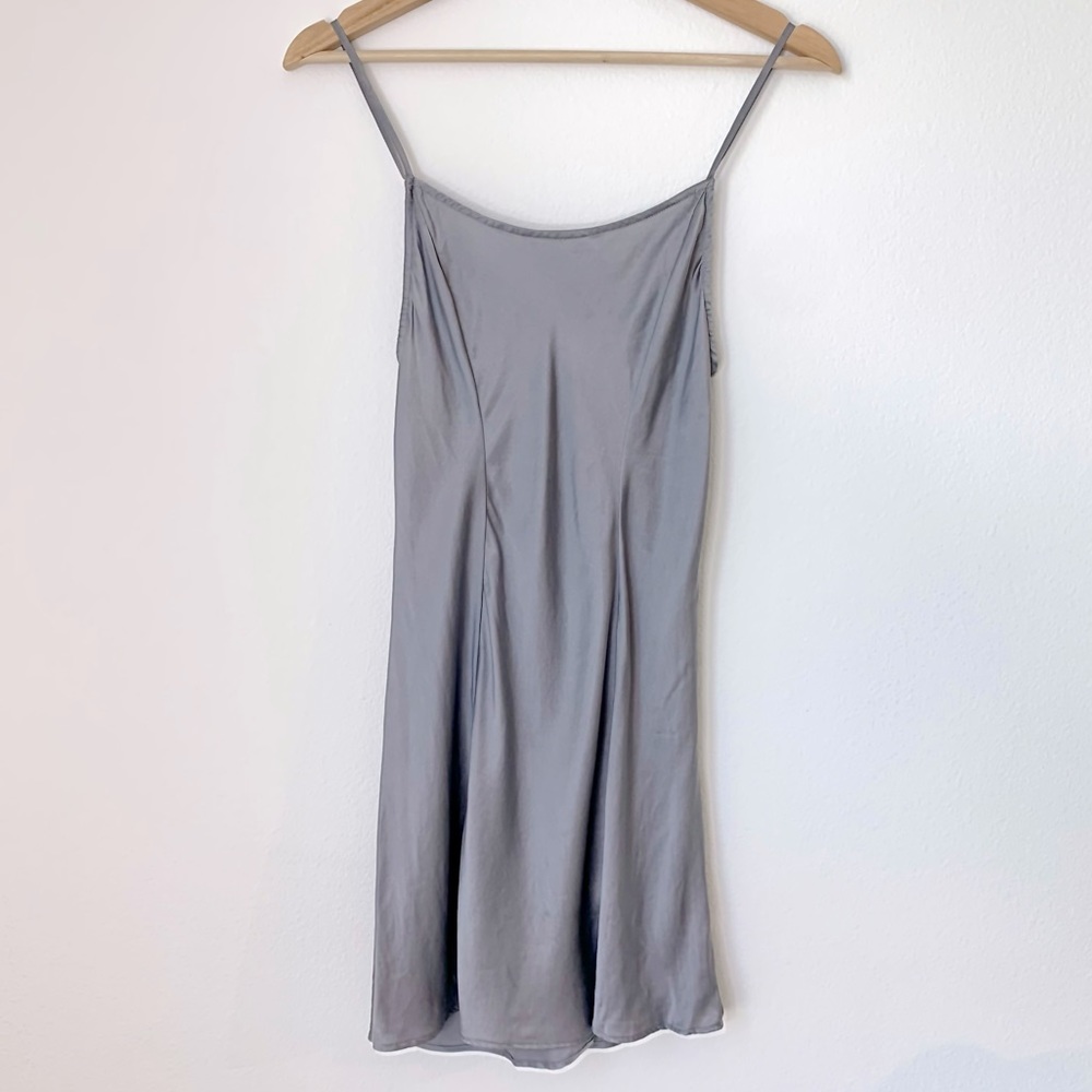 FREE PEOPLE SILK SLIP DRESS
